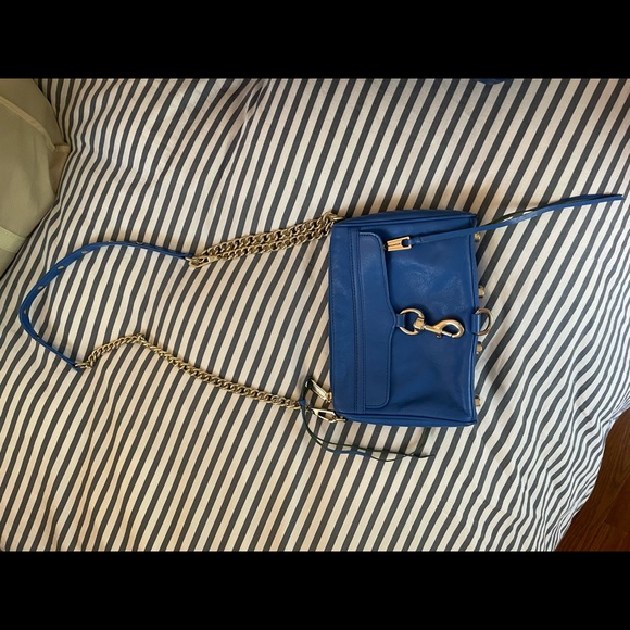 Rebecca Minkoff Cobalt Blue Mini M.A.C. - Picture 2 of 6